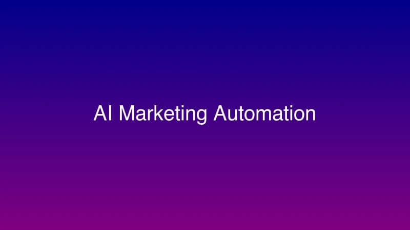 AI Marketing Automation Guide